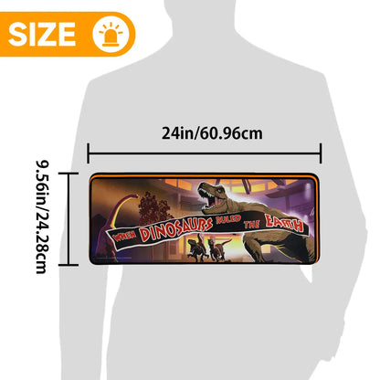 Jurassic park 30th anniversary T rex LED Lightbox Pinball Topper 3D Printed Light Box FYLZGO Signs