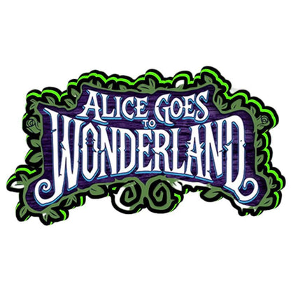 Alice Goes To Wonderland 3D Printed Lightbox Alice LED Pinball Topper NEOUNIK