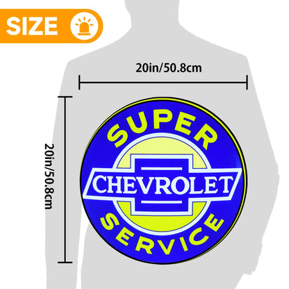 Chevrolet Logo Custom 3D LED Topper Printed Lightbox FYLZGO Signs
