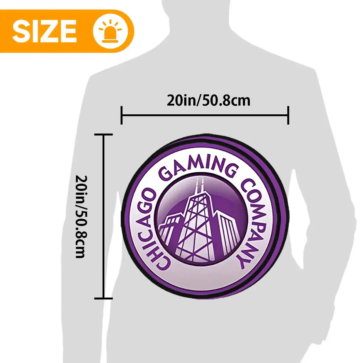 Chicago Gaming Company Pinball Logo 3D Printed LED Lightbox Game Lightbox Logo 3D LED Light Box Retro Mega Drive Logo LED Lightbox Arcade Games Lightbox FYLZGO Signs