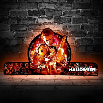 Rare & Spooky Halloween Pinball Topper LED USB Dimmer, Perfect for Game Room or Pinball Machine, Halloween Decor FYLZGO Signs