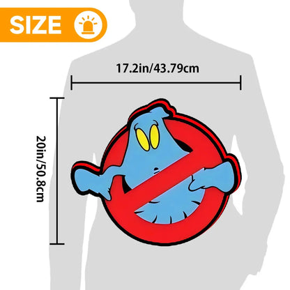 Ghostbusters Glow-in-the-dark Logo Lightbox USB Powered with Dimming Control Perfect Decor FYLZGO Signs