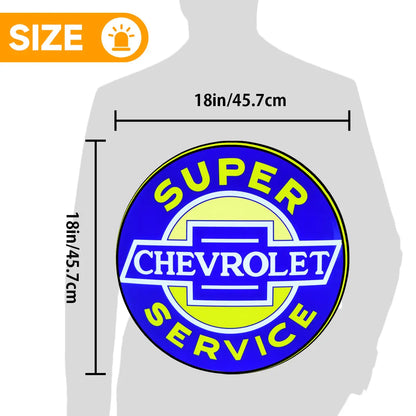 Chevrolet Logo Custom 3D LED Topper Printed Lightbox FYLZGO Signs