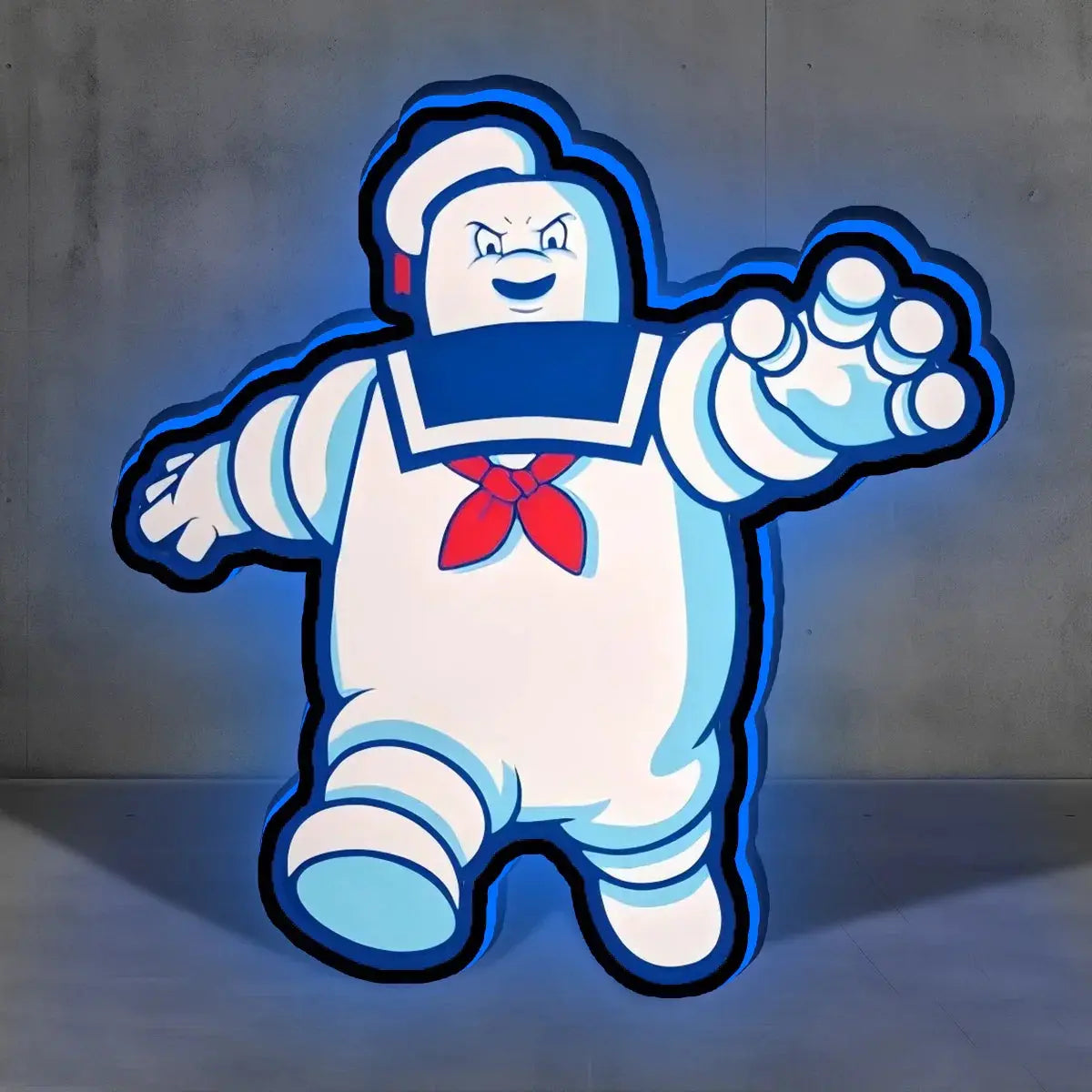 Ghostbusters Stay Puft 3D Lightbox USB Powered with Dimming Control Perfect Decor FYLZGO Signs