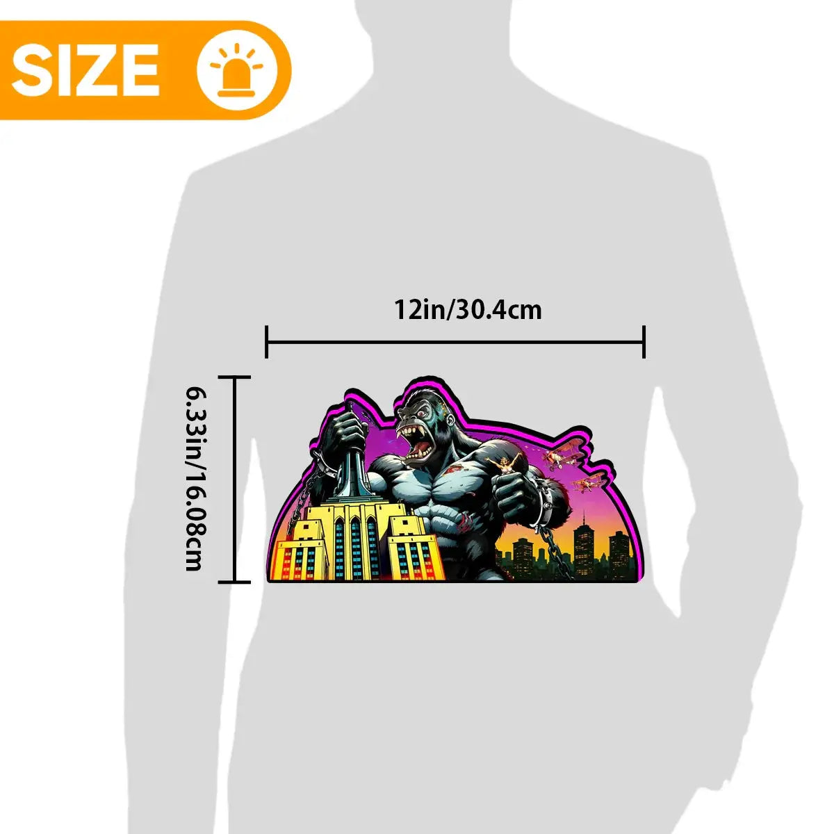 King Kong Pinball AR Topper for  Pinball Machine, 3D Printed Lightbox USB Powered & Full Dimmable FYLZGO Signs