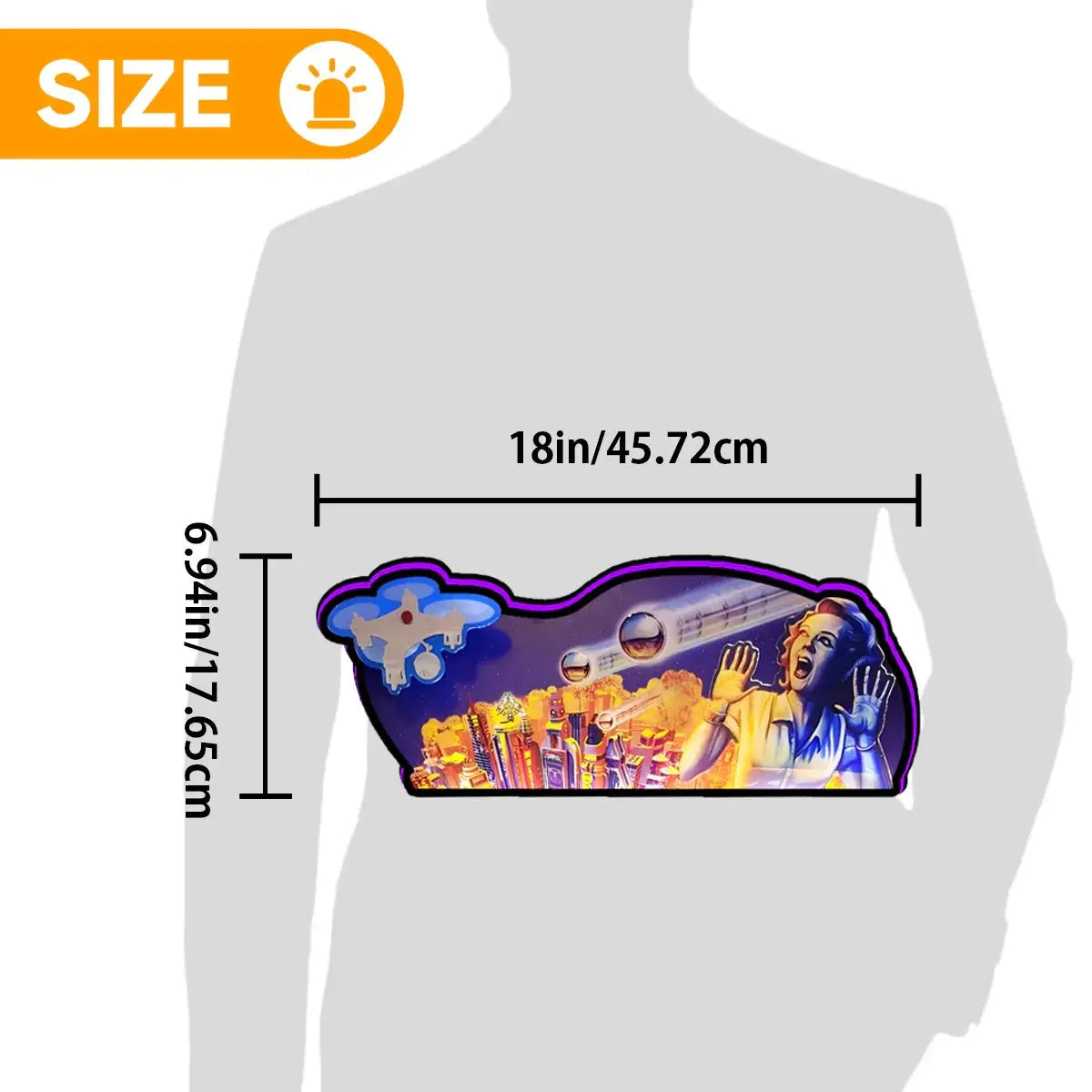 Dialed In Pinball Topper LED Lightbox, 3D Printed Lightbox  for Limited Edition Pinball Machine Jersey Jack Pinball FYLZGO Signs