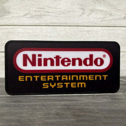 Nintendo Entertainment System Logo Night Lights SNES Video Game Light  3D Printed Lightbox FYLZGO Signs