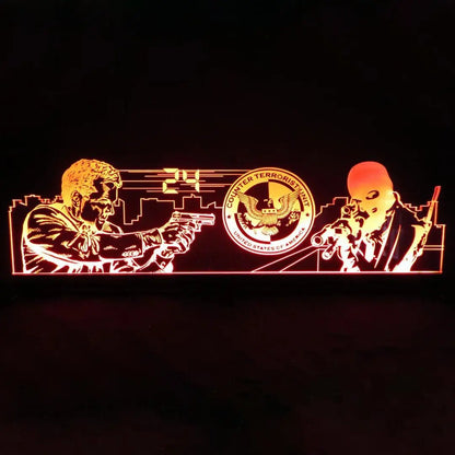 24 Pinball Topper 3D Acrylic RGB LED Topper, for Pinball Machine, Pinball Topper FYLZGO Signs