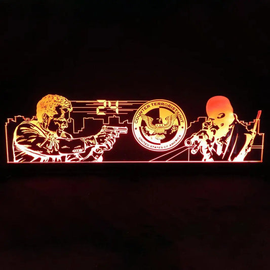 24 Pinball Topper 3D Acrylic RGB LED Topper, for Pinball Machine, Pinball Topper FYLZGO Signs