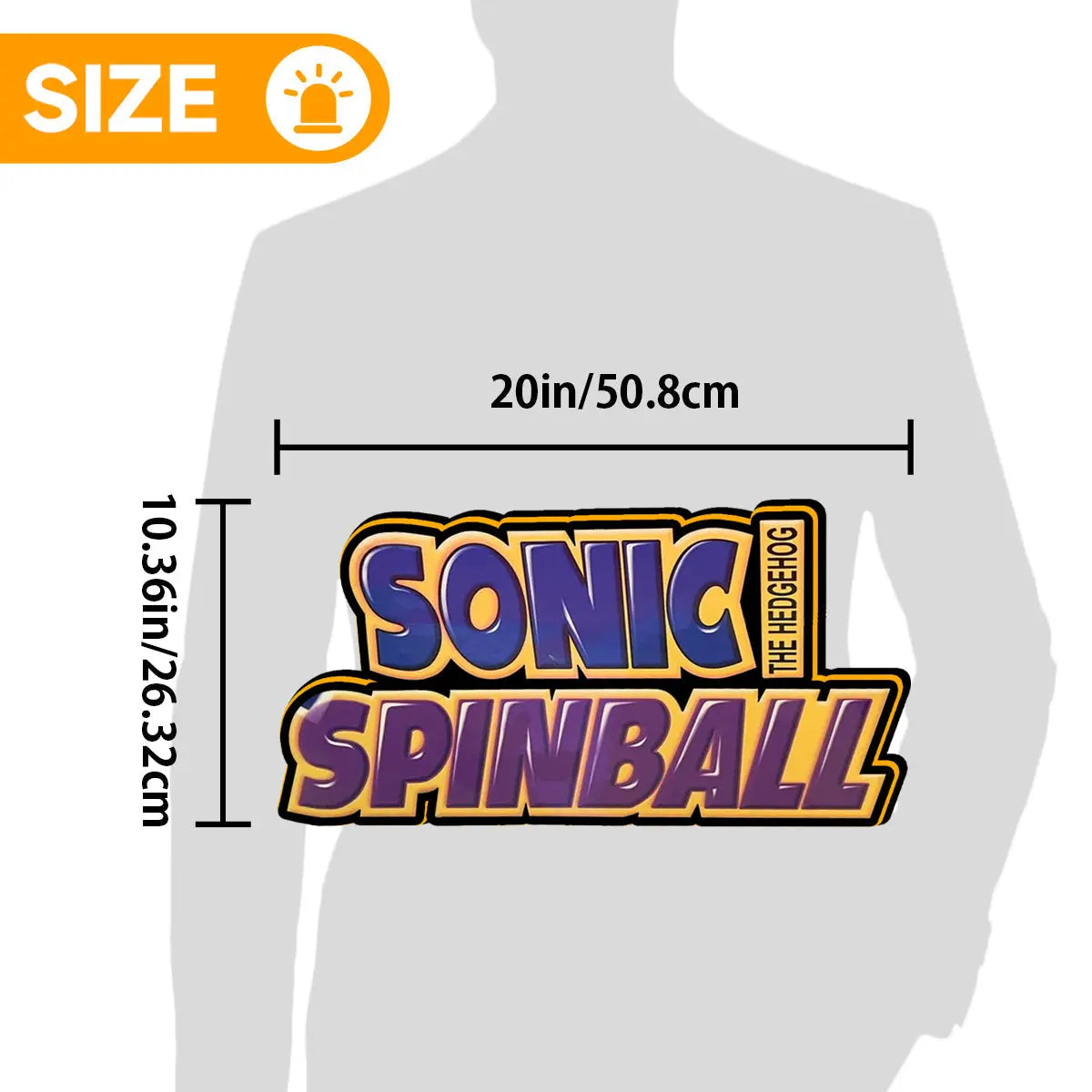 Sonic Pinball Topper Lightbox for Sega Pinball Machine, Arcade Gaming Light box for Man's Cave FYLZGO Signs