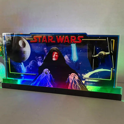Star Wars Sith Lord Pinball Topper 3D Acrylic LED Topper, for  Pinball Machine, Pinball Topper FYLZGO Signs