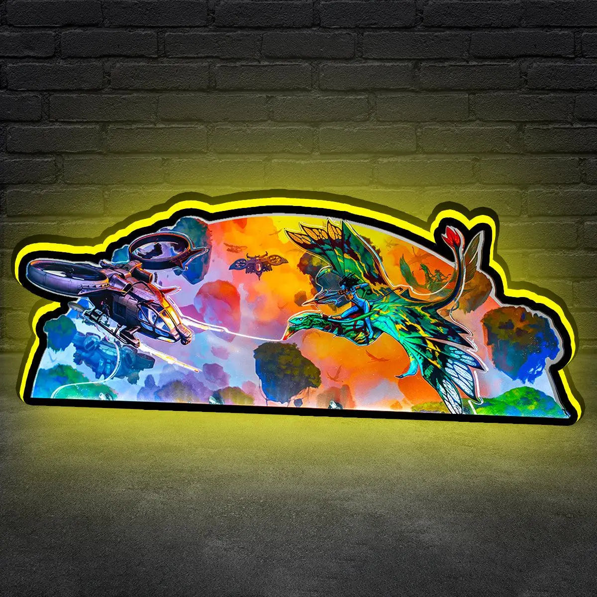 New Avatar-themed Pinball Topper LED Lightbox, 3D Printed Lightbox Rock Your Game FYLZGO Signs