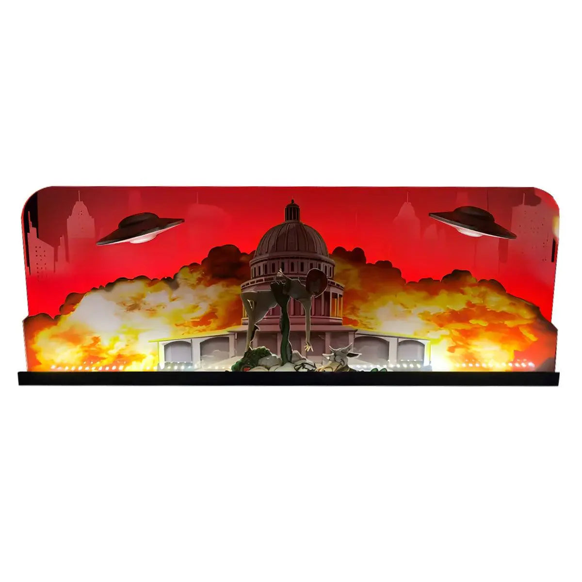 Attack From Mars 3D Pinball Acrylic LED Topper, for Pinball Machine, Pinball Topper FYLZGO Signs