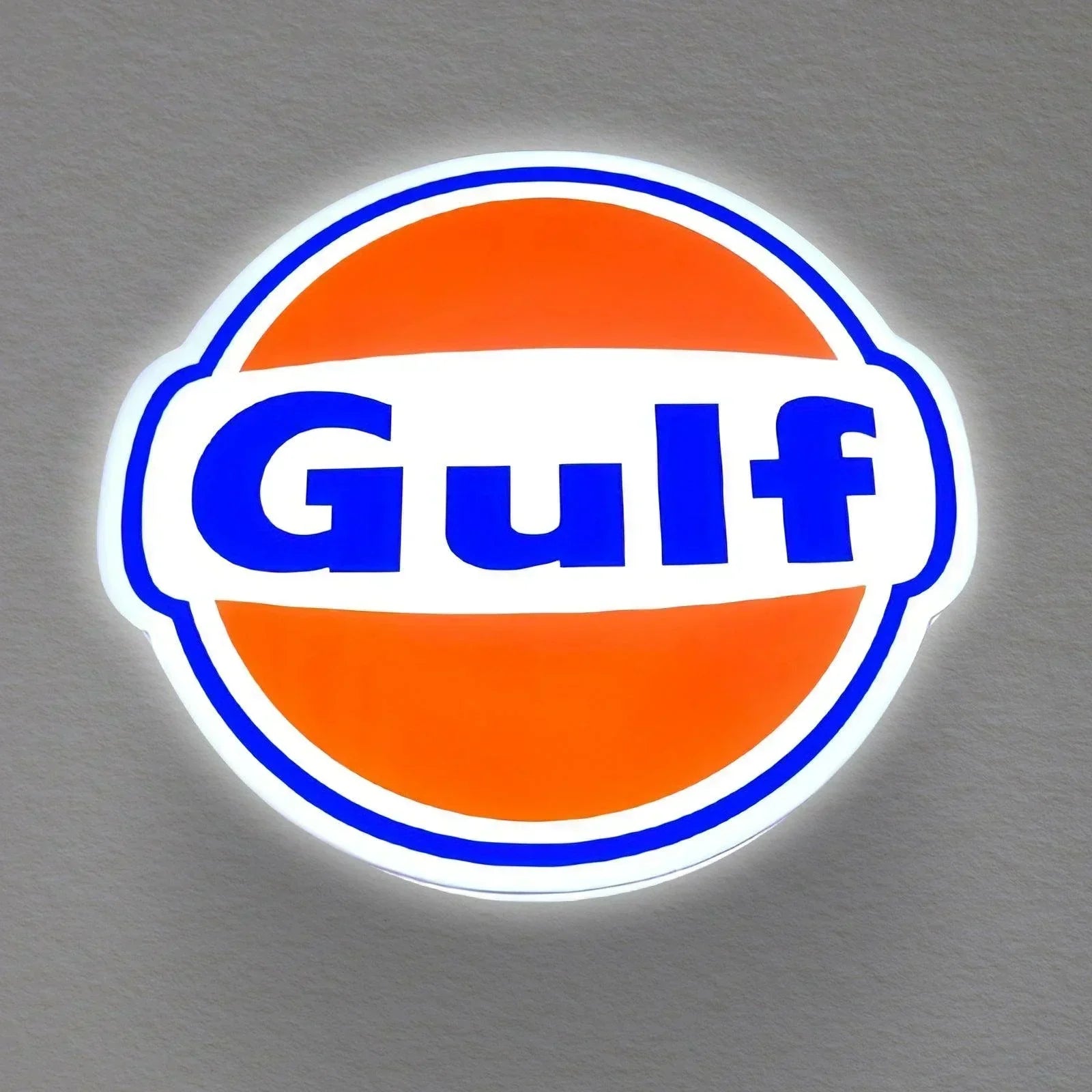 Custom Business Sign Gulf Gas Logo 3D Lightbox FYLZGO Signs