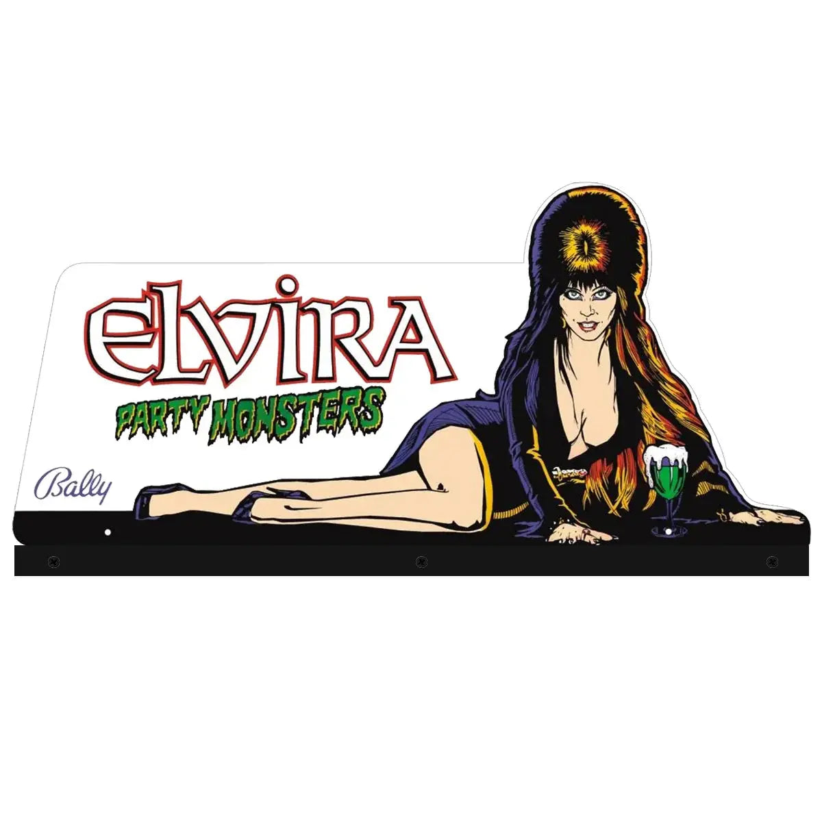 Elvira's Party Monsters Pinball Acrylic LED Topper, for Midway Pinball Machine, Pinball Topper FYLZGO Signs