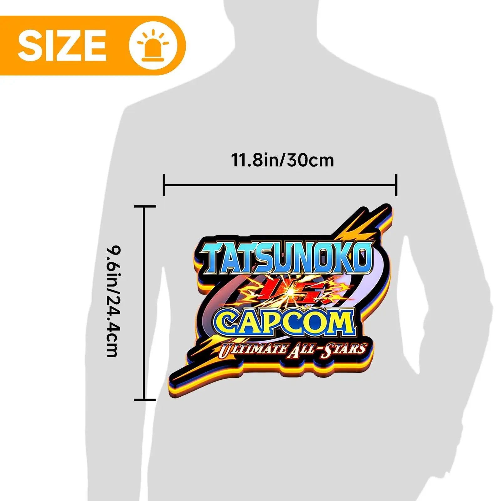 Tatsunoko VS Capcom Ultimate All-Stars 3D Printed LED Lightbox FYLZGO Signs