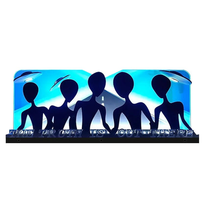X-Files Topper 3D Acrylic LED Topper, For Sega Pinball Machine, Pinball Topper FYLZGO Signs