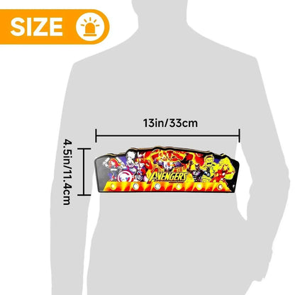 New Arrival Avengers Infinity Quest Pinball Topper 3D printed lightbox art Marvel LED, Dimmable, and USB powered FYLZGO Signs