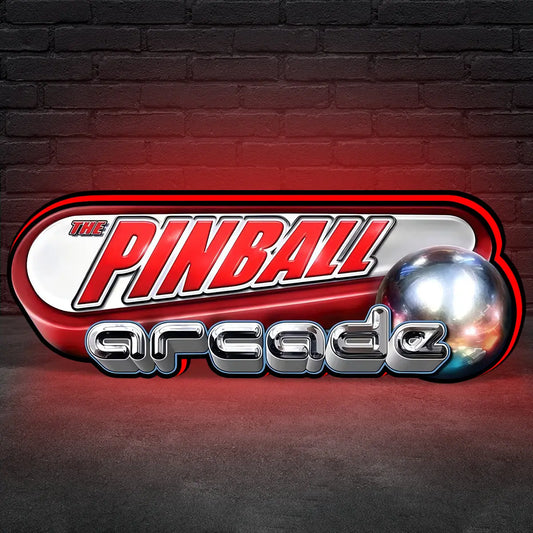 Pinball Arcade Logo Led lightbox for Pinball Machine, 3D Printed Lightbox USB Powered & Full Dimmable FYLZGO Signs