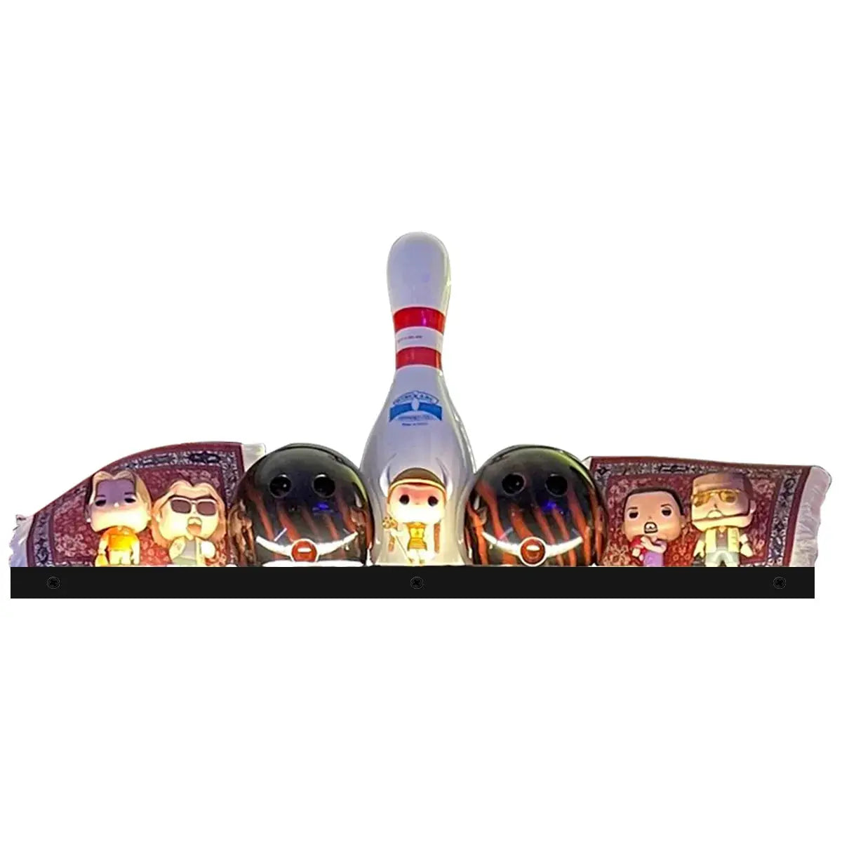The Big Lebowski Topper 3D Acrylic LED Topper, for The Dutch Pinball Pinball machine, Pinball Topper FYLZGO Signs