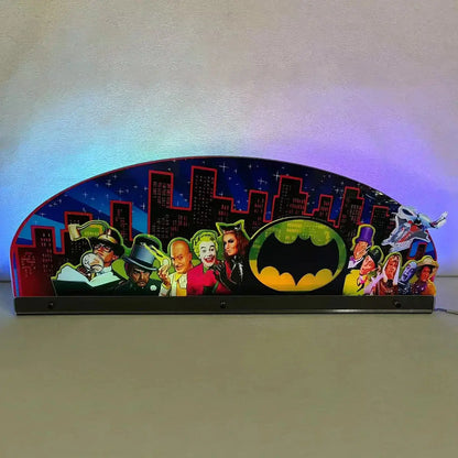 Topper Batman 66 Pinball topper 3D Acrylic LED Topper, for Pinball Machine, Pinball Topper FYLZGO Signs