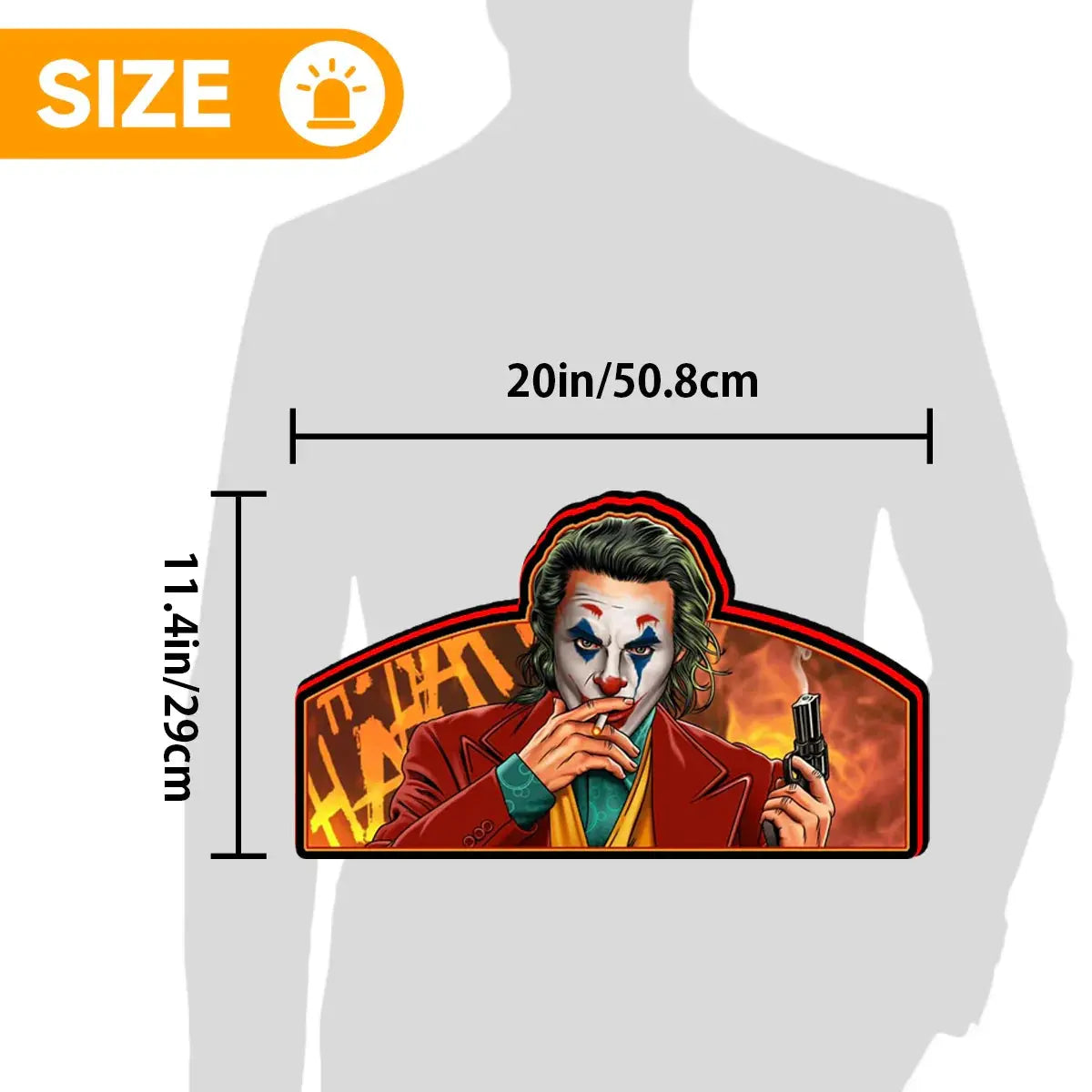 Joker Poker Pinball Topper, 3D Printed Lightbox Powered by USB Band Dimm Wall Art Decor Man's Cave FYLZGO Signs