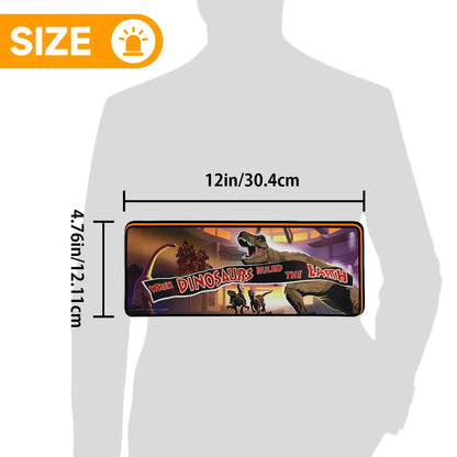 Jurassic park 30th anniversary T rex LED Lightbox Pinball Topper 3D Printed Light Box FYLZGO Signs
