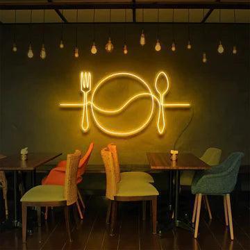 Neon Signs For Dining  Area LED Sign Club