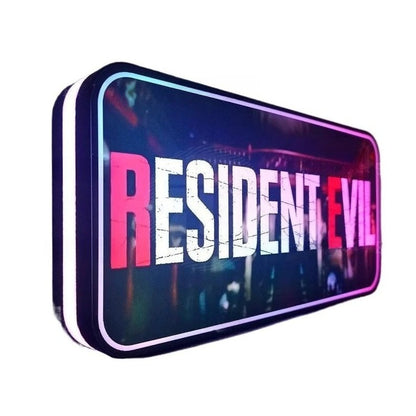 LED Lamp for Decoration | Lightbox Streamer | RGB Configuration | Custom pieces for streaming | Resident evil FYLZGO