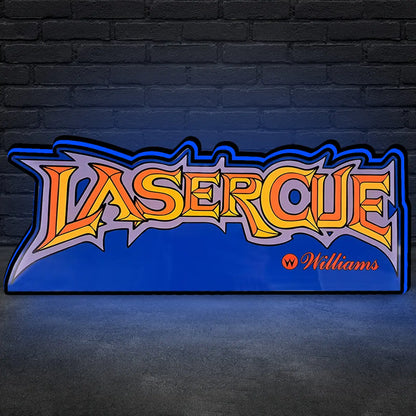 Laser Cue Williams Pinball Topper for Williams Pinball Topper, 3D Printed Lightbox Powered by USB Band Dimm Man's Cave FYLZGO Signs