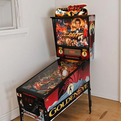Goldeneye 007 Pinball Topper LED Light Box USB Powered Fully Dimmable, Pinball Arcade Decor, Gameroom Decor, Movie Lightbox FYLZGO Signs
