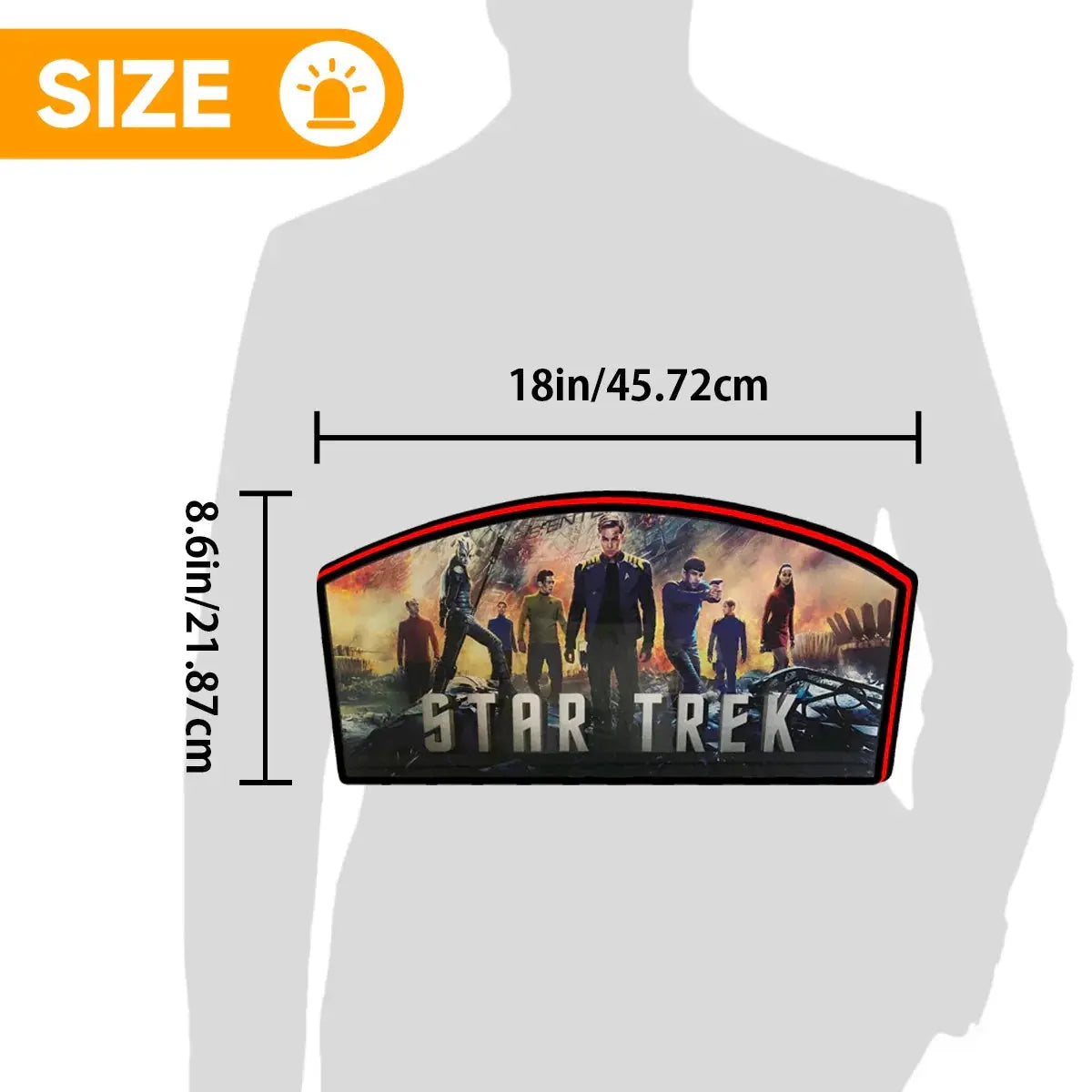 Star Trek  3D Printed Lightbox Powered by USB Band Dimm Wall Art Decor Man's Cave FYLZGO Signs