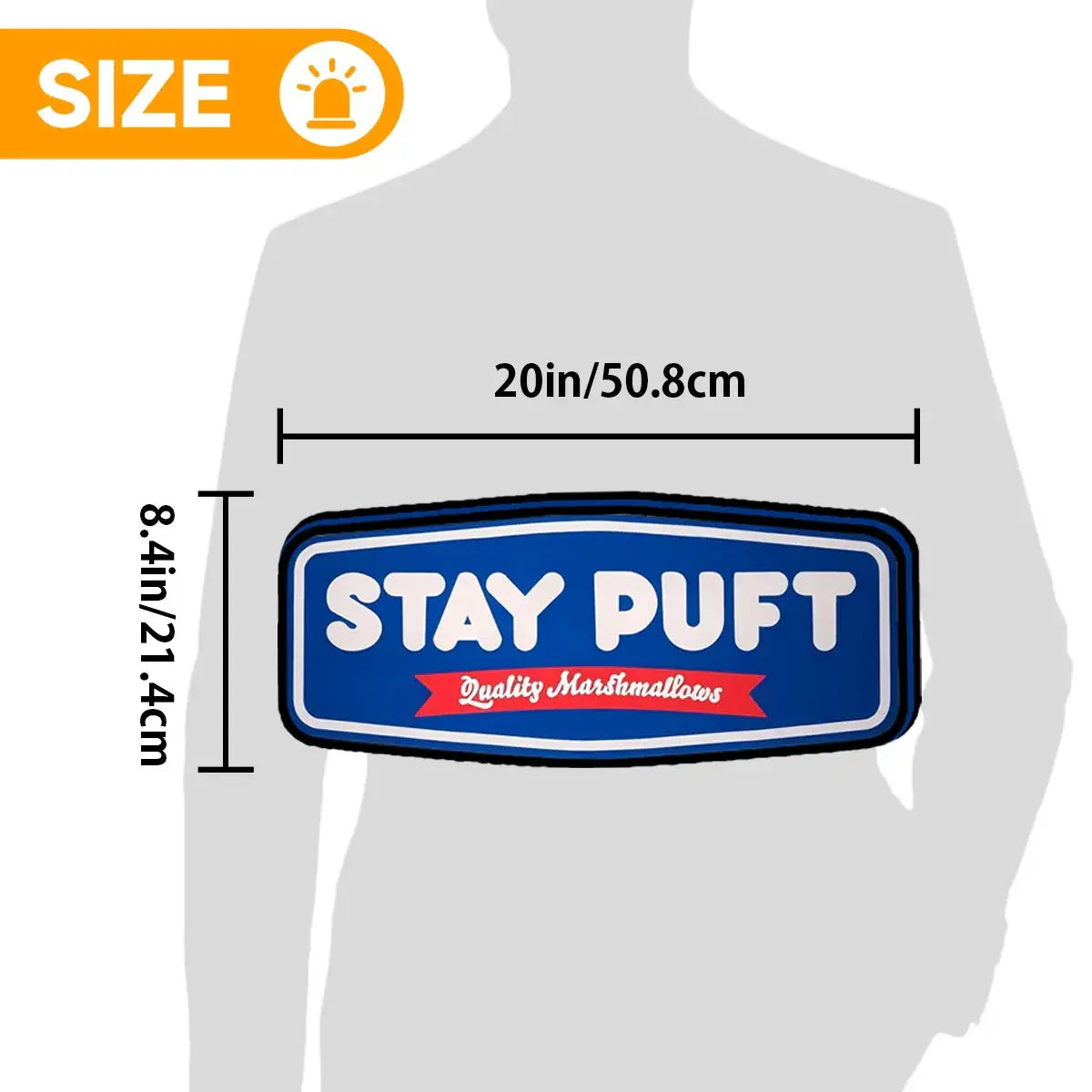 Ghostbusters Stay Puft 3D Lightbox USB Powered with Dimming Control Perfect Decor FYLZGO Signs