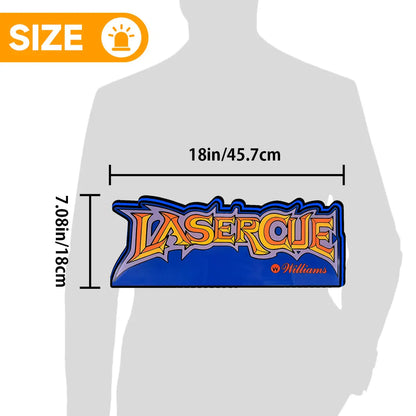 Laser Cue Williams Pinball Topper for Williams Pinball Topper, 3D Printed Lightbox Powered by USB Band Dimm Man's Cave FYLZGO Signs