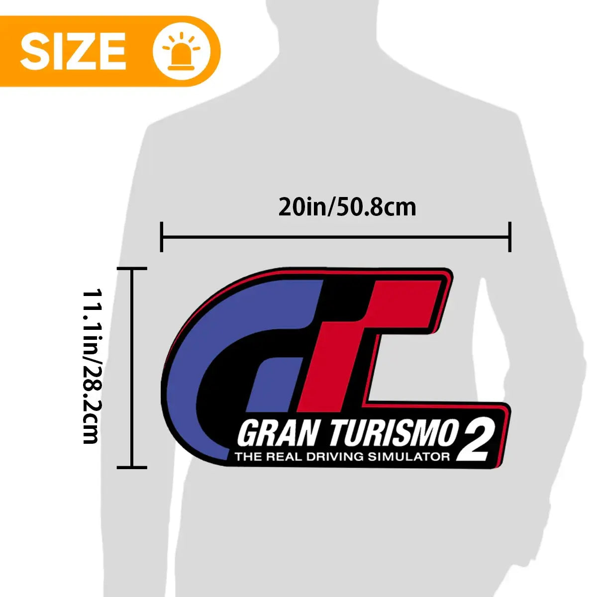 Gran Turismo 2 3D Printed LED Lightbox for Gaming Room Decor, Classic Arcade Gaming Lightbox FYLZGO Signs