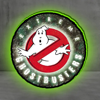 Ghostbusters Extreme 3D Lightbox USB Powered with Dimming Control Perfect Decor FYLZGO Signs