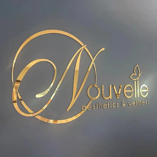 3D Acrylic Business Sign Custom Company Backdrop Decoration Wall Sign Beauty Salon Hair Studio Office Name Advertisement Signage FYLZGO Signs