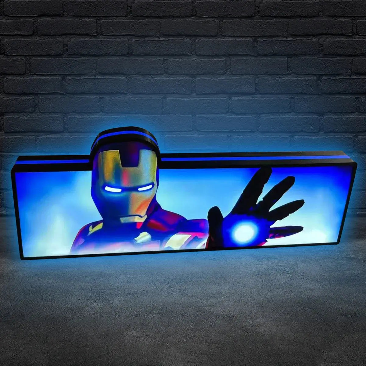 Iron Man topper, Pinball Topper LED Lightbox,  3D Printed Lightbox Rock Your Game FYLZGO Signs