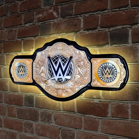 WWE Pinball Topper LED US Dimmable Limited Edition, Pinball Arcade Decor, Perfect for Game Room or Pinball Machine FYLZGO Signs