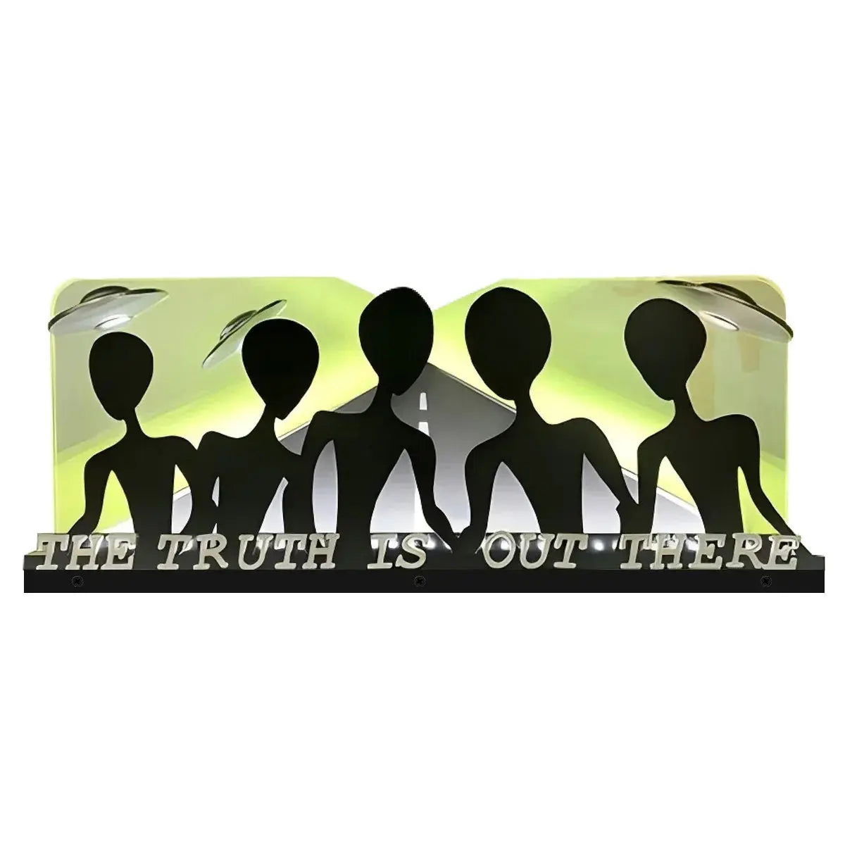 X-Files Topper 3D Acrylic LED Topper, For Sega Pinball Machine, Pinball Topper FYLZGO Signs