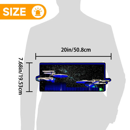 Topper TS 2025 for Star Trek, 3D Printed Lightbox Powered by USB Band Dimm Wall Art Decor Man's Cave FYLZGO Signs