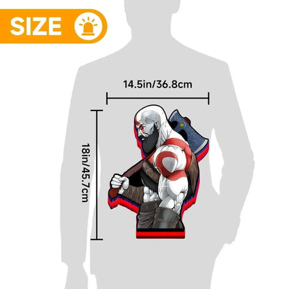 God of War Ghost of Sparta 3D Printed LED Lightbox FYLZGO Signs