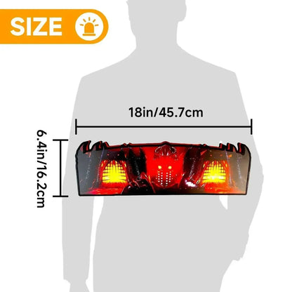 New Arrival exclusive Black Knight Pinball Topper with Eye 3D printed lightbox , Dimmable, and USB powered FYLZGO Signs