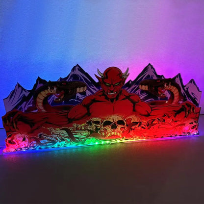 Gorgar Pinball Acrylic LED Topper, for Pinball Machine, Pinball Topper FYLZGO Signs