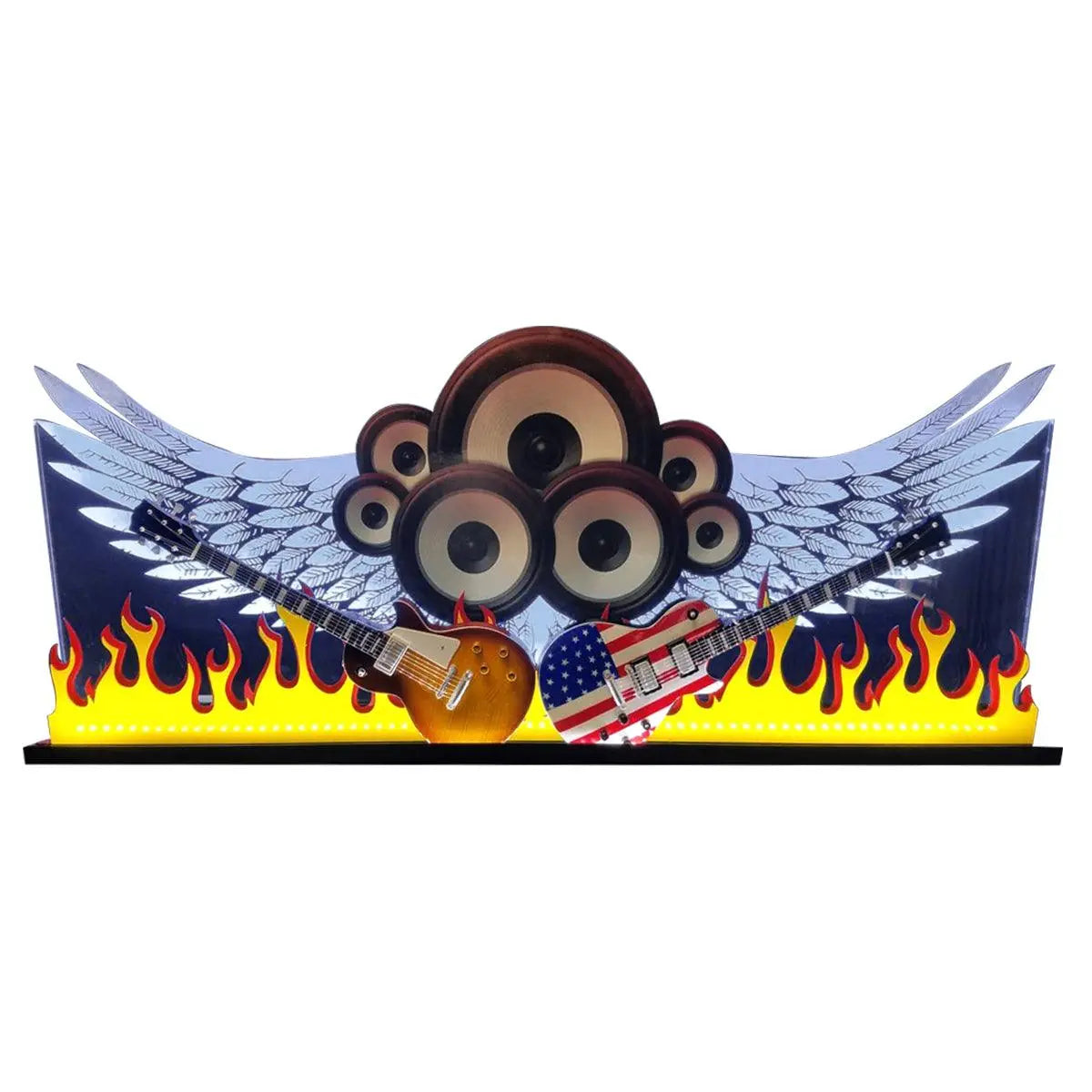 Aeromsith Pinball Acrylic LED Topper, for Pinball Machine, Pinball Topper FYLZGO Signs