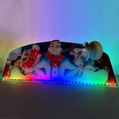 Funhouse 2.0 Pinball Acrylic LED Topper, for Pinball Machine, Pinball Topper FYLZGO Signs