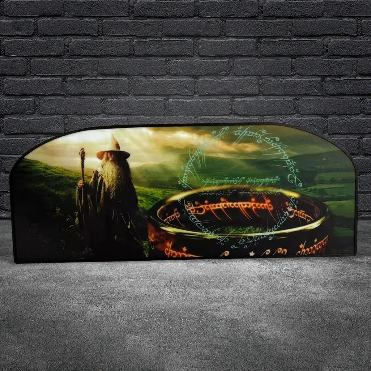 Lord Of The Rings Pinball Topper 3D Printed LED Led Lightbox, LOTR Lightbox, Perfect for Game Room or Pinball Machine FYLZGO Signs