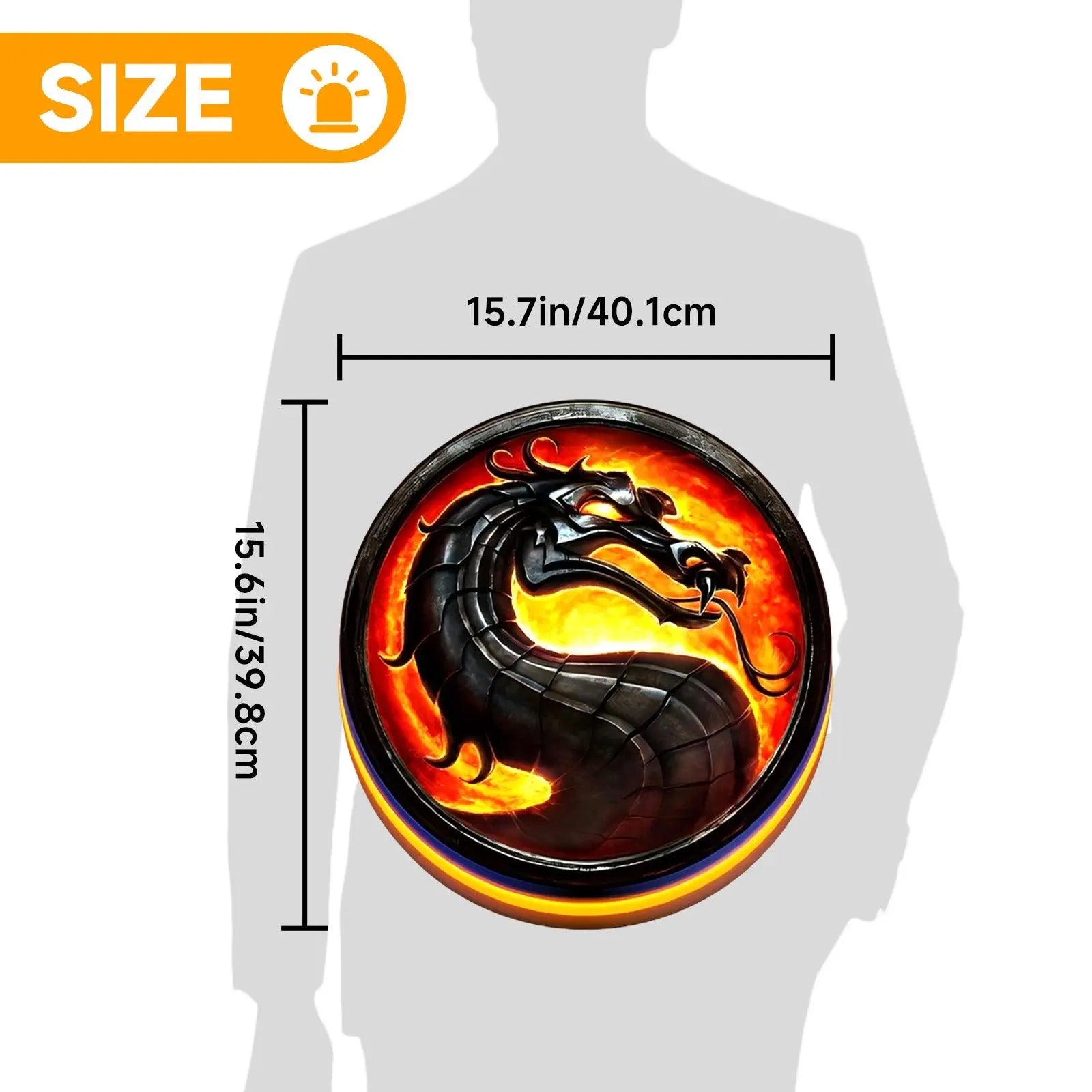 MK9 Mortal Kombat 3D Printed LED Lightbox for Gaming Room Decor FYLZGO Signs
