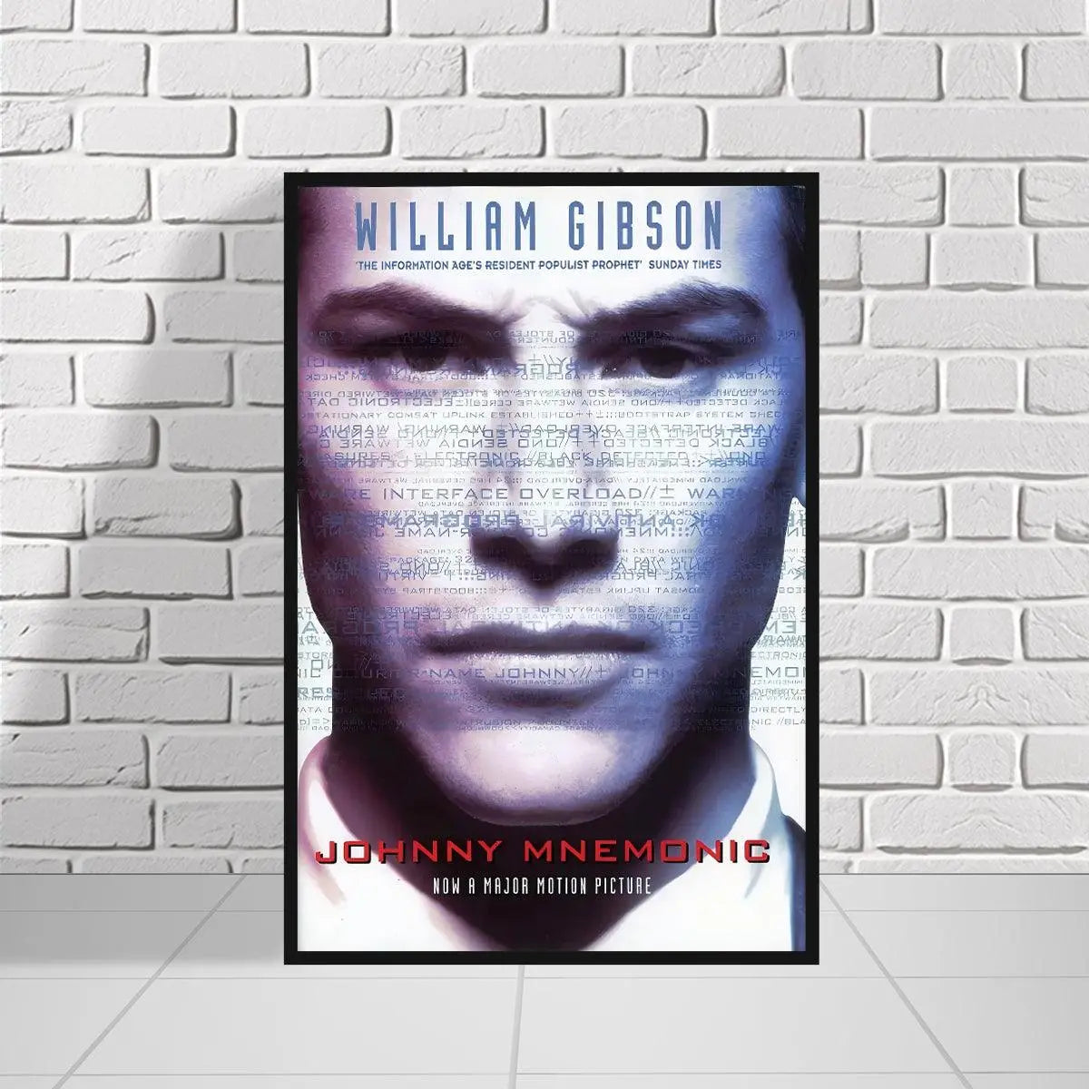Johnny Mnemonic Movie Poster LED Light Box (LED Light Box) Complete FYLZGO Signs