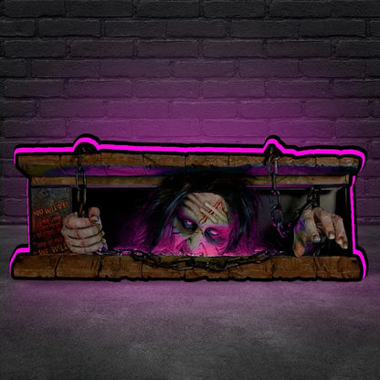 Evil Dead Pinball Topper LED Lightbox, For Spooky Pinball Mahicne, 3D Printed Lightbox Rock Your Game FYLZGO Signs